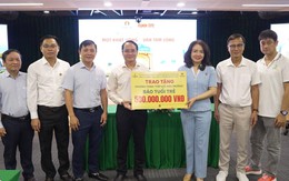Lần đầu đồng hành Tiếp sức đến trường, PVCFC trao 500 triệu đồng