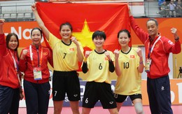 Huy chương vàng Asiad chờ đợi 20 năm của cầu mây Việt Nam