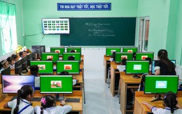 Cà Mau biến trụ sở dôi dư sau sáp nhập thành trường học khang trang
