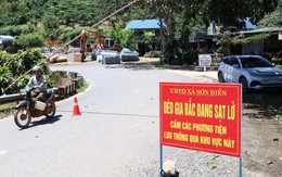 Cận cảnh đèo Gia Bắc ‘tơi tả’ sau những đợt sạt lở, cấm xe qua lại để sửa chữa