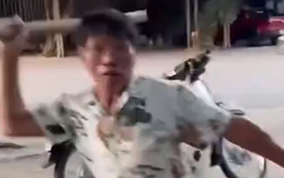 Công an xác minh vụ người đàn ông cầm điếu cày đuổi đánh người tại quán dê