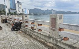 Lan can dọc bờ biển Nha Trang đầu tư gần 13,8 tỉ đồng ra sao sau 2 tháng thi công?