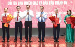 Đà Nẵng thành lập 2 đảng bộ, đổi tên Ban Tuyên giáo và Dân vận Thành ủy