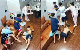 4 con trai 'tốc biến' đi ngủ một nốt nhạc khi thấy mẹ cầm dép