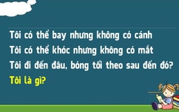 Đố vui: Cái gì không có cánh mà biết bay?