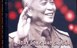 Hoạt động báo chí của Đại tướng Võ Nguyên Giáp