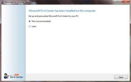 Microsoft Fix it Center: "Trung tâm" khắc phục sự cố Windows