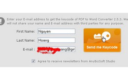 PDF to Word Converter: đăng ký miễn phí, nhiều tính năng mới