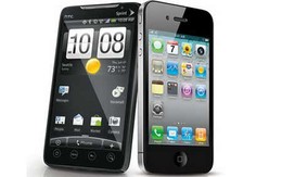iPhone 4 và HTC Evo 4G "so găng"