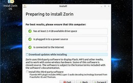 Hướng dẫn cài đặt Zorin OS trên PC