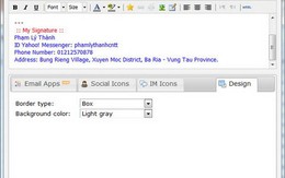 "Thiên biến vạn hóa" chữ ký email