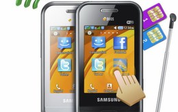 Samsung Champ Duos: 2 sim 2 sóng, màn hình cảm ứng
