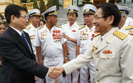 Chủ tịch nước tiếp đoàn cựu chiến binh tàu không số
