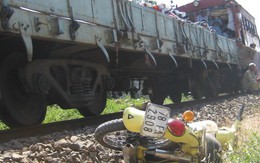 Vượt đường sắt, bị tàu goòng tông chết