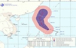 Bão AERE xuất hiện tại khu vực biển Đông