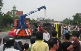 Tài xế ngủ gật tông chết người