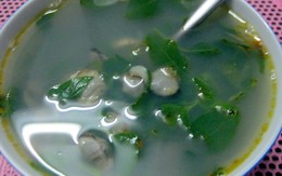 Canh giắt rau thơm tuổi thơ