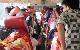 Kinh hoàng xe nhồi Hà Nội - Đà Nẵng