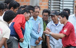 Thanh niên TP.HCM tình nguyện trên nước bạn Lào