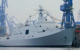 Tàu chiến lớn nhất Trung Quốc hạ thủy