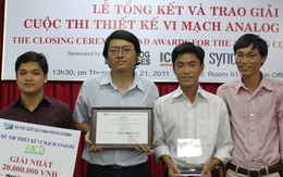 Trao giải cuộc thi Thiết kế vi mạch 2011
