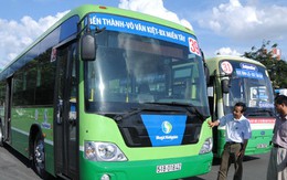 "Thay áo mới" cho xe buýt thành phố