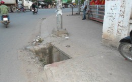 Hố giữa đường