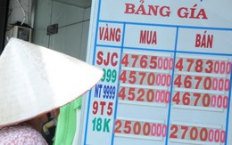 Giá vàng hướng đến 49 triệu đồng/lượng