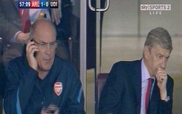Wenger bị cấm chỉ đạo hai trận