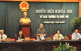 Phân công công việc các lãnh đạo Quốc hội