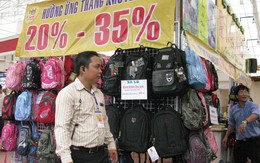 Hội chợ khuyến mãi bán... da bò