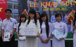 "Góp đá" ngày khai trường