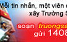 Cùng đặt banner "Góp đá xây Trường Sa"