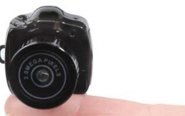 Máy ảnh nhỏ cỡ đầu ngón tay