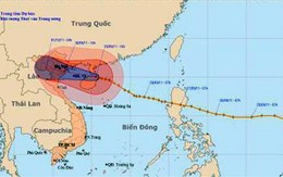 Bão số 5 đang tiến sát Quảng Ninh - Nam Định