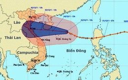 Bão số 6 cách Hoàng Sa 210 km