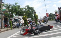 Một sinh viên bị thương vì dây điện rơi trúng người
