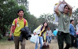 6.000 vé xe về quê ăn tết cho công nhân