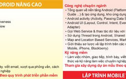 TMA training center - đào tạo lập trình Android nâng cao