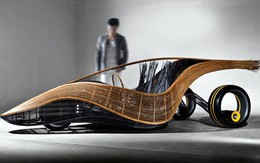 Xe hơi bằng tre đầu tiên trên thế giới