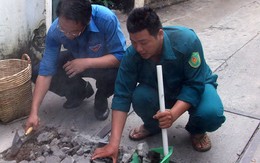 Chiến sĩ tình nguyện và "tuyến hẻm thanh niên"