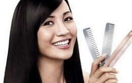 Để suối tóc suôn thẳng mượt mà