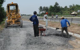 Sắp hoàn thành đường dân sinh cầu Cần Thơ