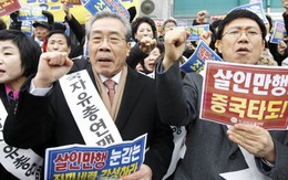 Đại sứ quán Hàn Quốc tại Bắc Kinh bị bắn