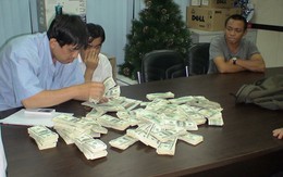 Tịch thu 500.000 USD và hơn 10 tỉ đồng giao dịch trái phép