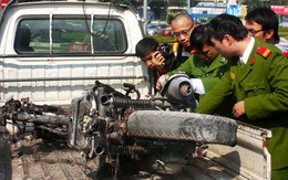 Nhiều xe cháy bất thường: Cảnh sát PCCC vào cuộc