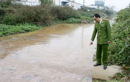 Trạm xử lý nước thải xả thải ra sông