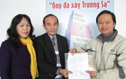 Thầy trò huyện Phong Điền đóng góp hơn 40 triệu đồng