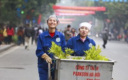Phố hoa Hà Nội khoe sắc