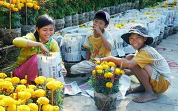 Xuân về mang theo những nụ cười